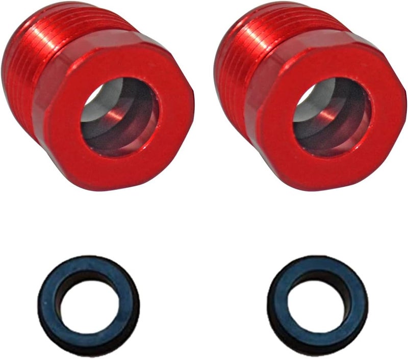 Partman 2 Sets Alloy Steering & Reverse Cable Lock Nut with Seals Fit for Sea-Doo GTX RXP RXT GTI GTS XP,Replace Parts 277001729,277001627,277000784,277000052 - Image 2